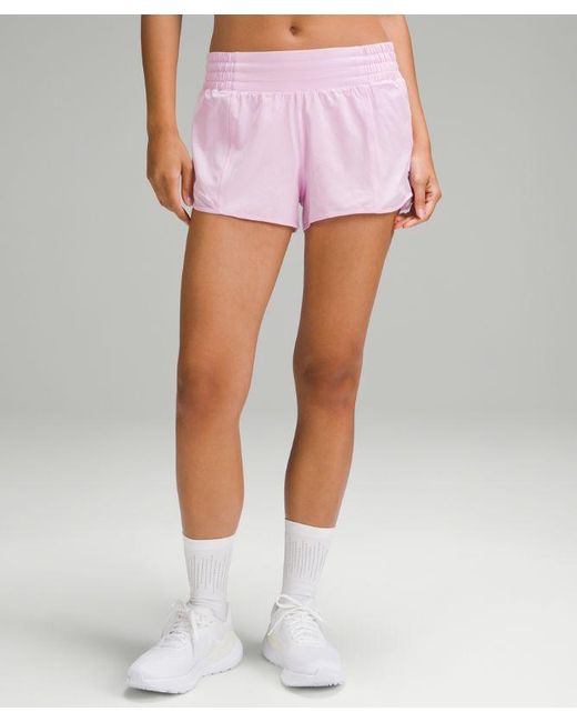 Hot pink lululemon shorts hotsell