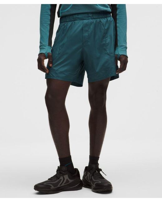 lululemon athletica Blue – Lightweight Glyde Lined Shorts Slnsh Collection – 6" – – Size Large for men