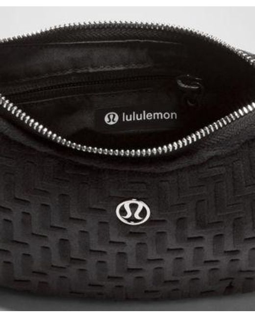 lululemon athletica Black – City Essentials Mini Shoulder Bag 1L L Monogram Velvet –