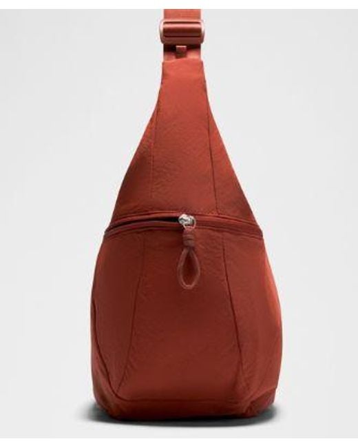 lululemon athletica Red Large Slouchy Sling Bag 13L