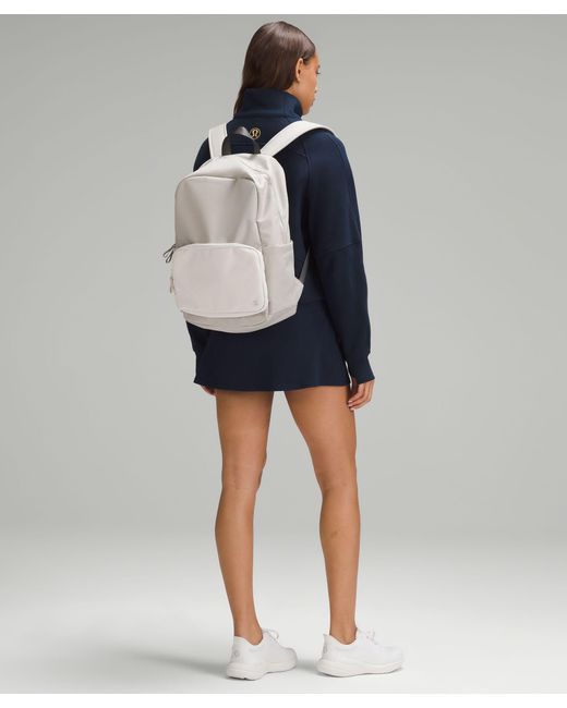 Lululemon Athletica Light Gray Backpack lululemon athletica | Bags | Lululemon Athletica Light Gray  main image 3