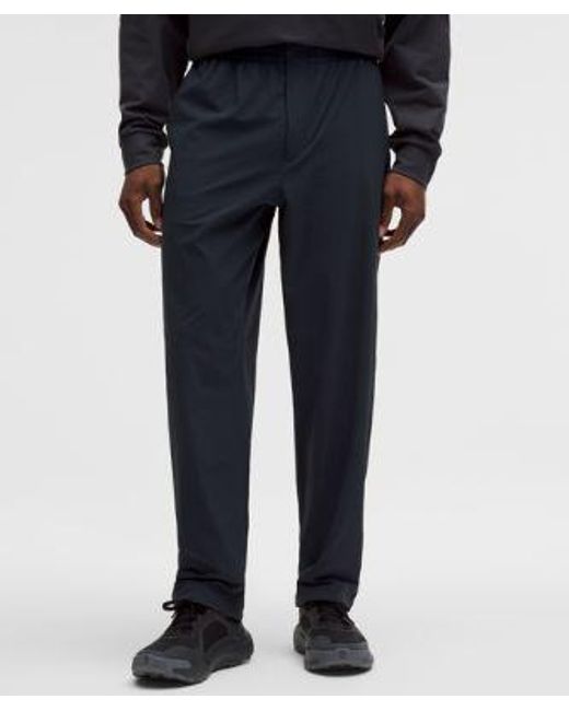 lululemon athletica Blue Zero Tucks Ripstop Relaxed-Fit Pant for men