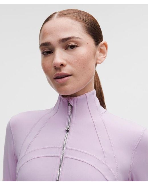 lululemon athletica Purple Define Cropped Jacket