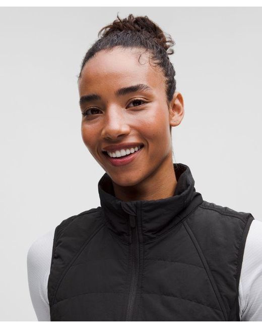 lululemon athletica Black Another Mile Vest