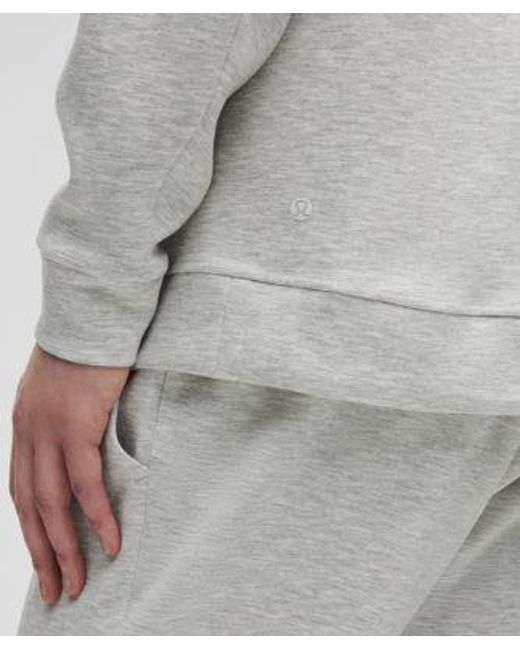 lululemon athletica Gray Smooth Spacer Classic-Fit Crew for men