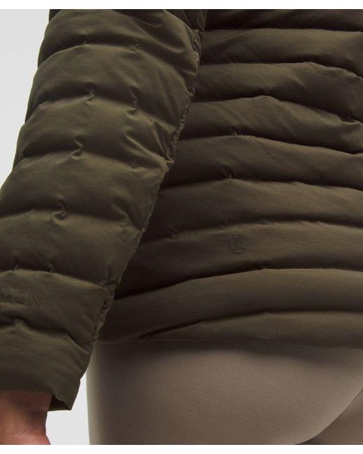 lululemon athletica Brown – Pack It Down Jacket – – Size 4