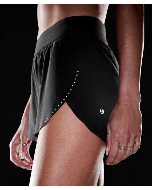 lululemon athletica Brown Fast And Free High-Rise Classic-Fit Split Short 3"