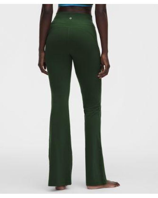 lululemon athletica Green Groove Nulu High-Rise Flared Pant