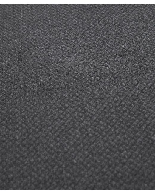 lululemon athletica Gray – Textured Double-Knit Half Zip Sweatshirt – – for men