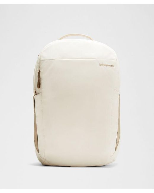 lululemon athletica White Triple-Zip Backpack 28L
