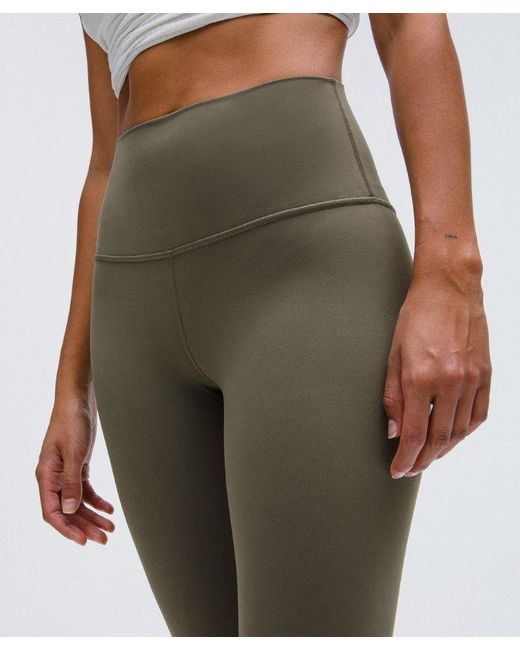 lululemon athletica Green Align High-Rise Leggings 25"