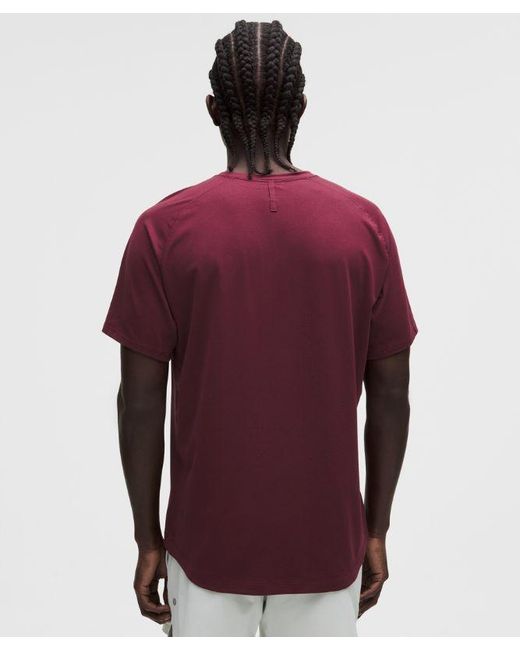 lululemon athletica Red License To Train Short-Sleeve Shirt for men