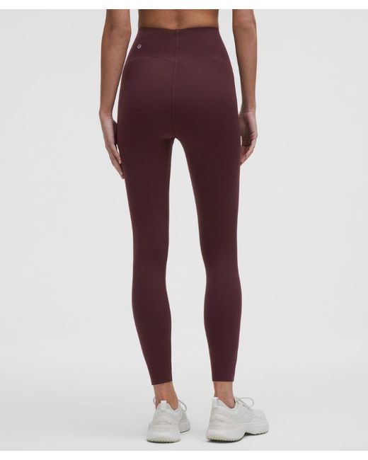 lululemon athletica Red Glow Up Super-High-Rise Tight 25"