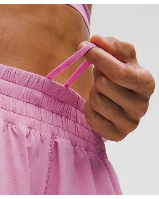 lululemon athletica Pink Shake It Out High-Rise Running Short 2.5"
