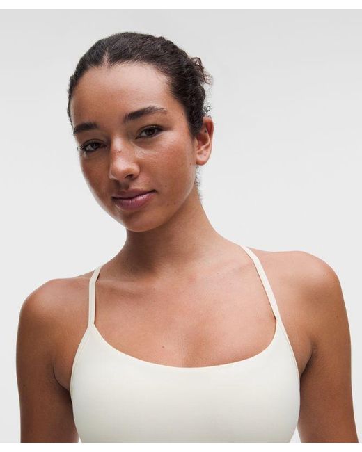lululemon athletica Black – Flow Y Sports Bra Light Support, A/B Cup Evolve – – Size Large