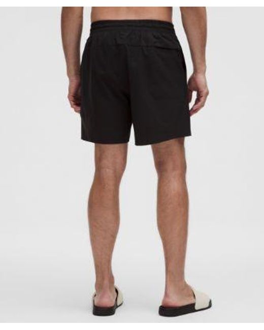 lululemon athletica Black Swim Short 7" for men