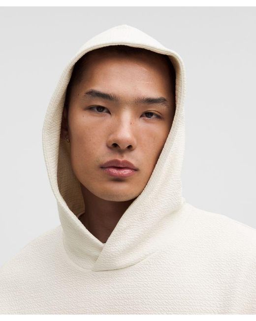 lululemon athletica Natural Textured Spacer Hoodie for men