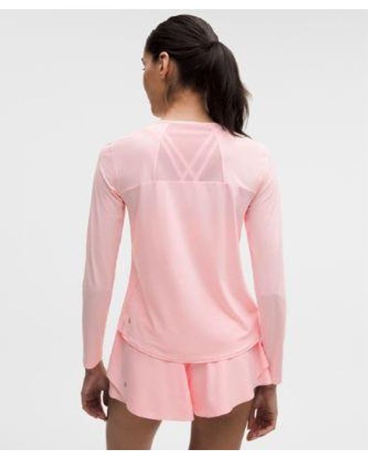 lululemon athletica Pink Sculpt Long-Sleeve Shirt