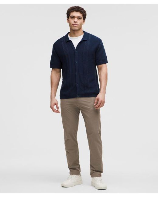 lululemon athletica Blue Abc Classic-Fit Trouser 32L for men