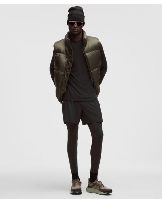 lululemon athletica Black – Merino Base Layer Tights 29L – Wool-Blend – – Size Large for men