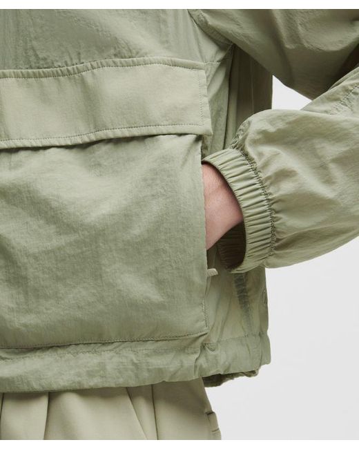 lululemon athletica Green Hood-Lite Relaxed-Fit Jacket