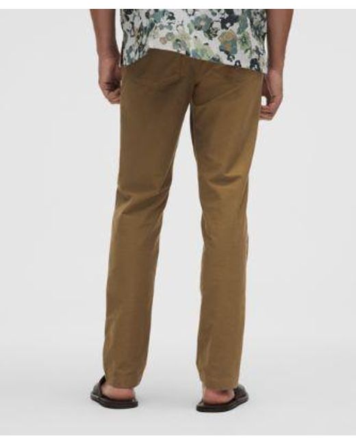 lululemon athletica Multicolor Abc Classic-fit Trousers Utilitech - 34" - Color Brown - Size 30 for men