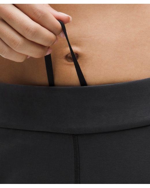 lululemon athletica Black Softstreme High-Rise Straight-Leg Pant