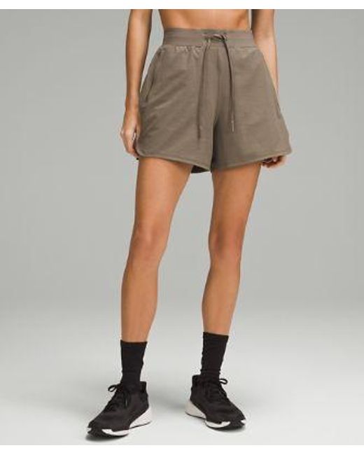 lululemon athletica Natural License To Train High-rise Shorts - 4" - Color Brown - Size 0