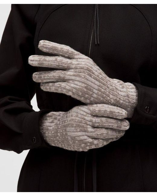 lululemon athletica Multicolor – Ribbed Merino Wool Gloves Slnsh Collection – – Size Large