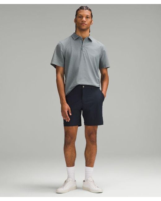 lululemon athletica Abc Classic-fit Shorts Warpstreme - 7" - Color Blue - Size 28 for men