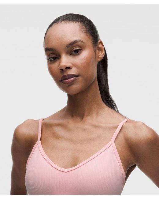 lululemon athletica Pink Ebb To Street Bra