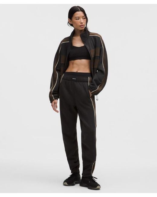 lululemon athletica Black – Steady State Classic-Fit Jogger Stripe – – Size Small