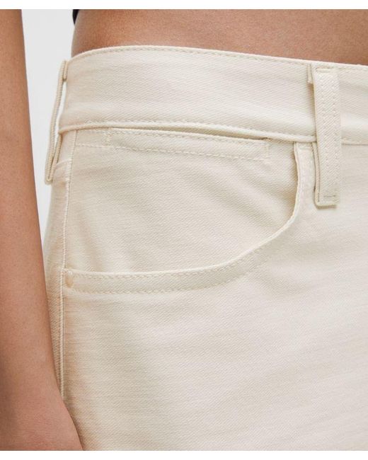 lululemon athletica White – Easyfive Low-Rise Classic Wide-Leg Pants Regular – – Size 28