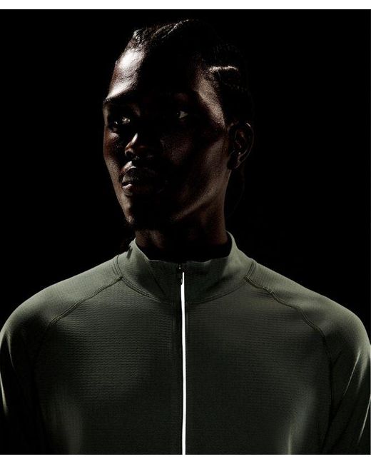 lululemon athletica Green – Metal Vent Tech Half Zip Long-Sleeve Top – – for men