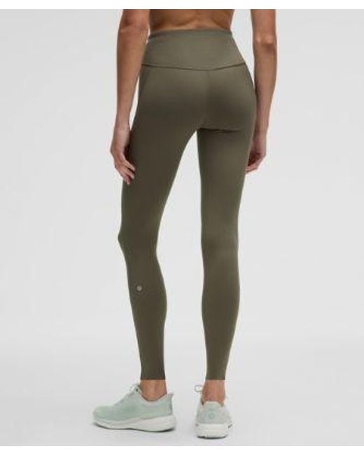 lululemon athletica Green – Base Pace High-Rise Tight Leggings – 28" – – Size 16