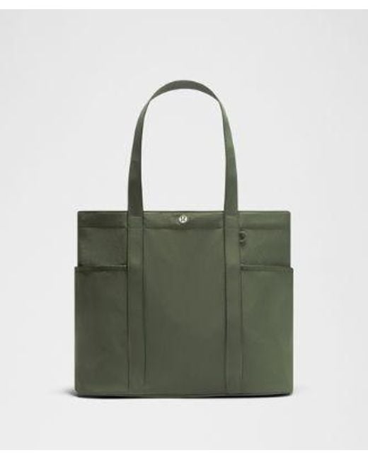 lululemon athletica Green – Daily Multi-Pocket Tote Bag 20L –