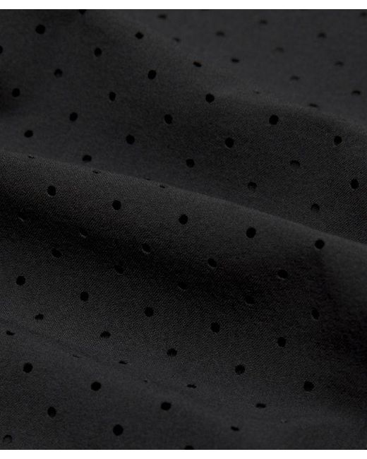 lululemon athletica Black Perforated Running Pant for men
