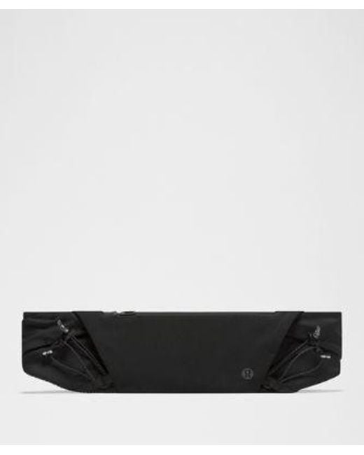 lululemon athletica Black – Fast And Free Distance Running Belt – – Size Small/Medium