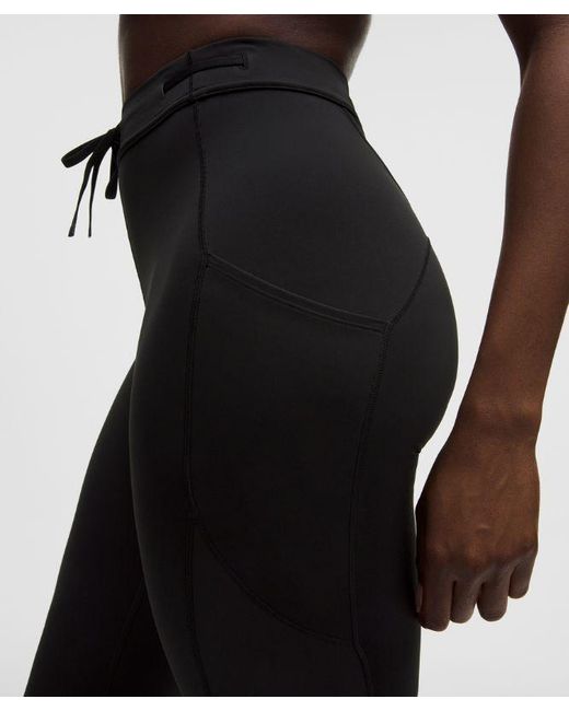 lululemon athletica Red – Fast And Free High-Rise Tight Leggings – 25" – – Size 4