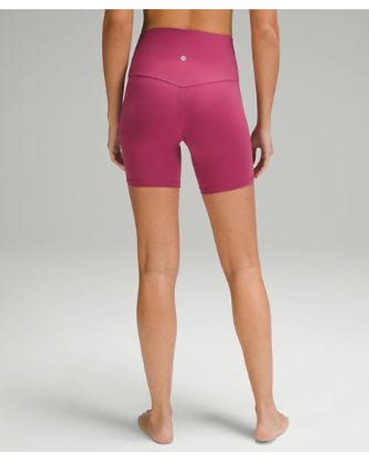 lululemon athletica Pink Aligntm High-rise Shorts 6"