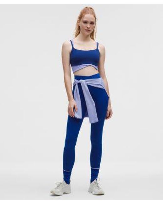 lululemon athletica Blue – Glow Up Super-High-Rise Tight Leggings – 28" – – Size 4