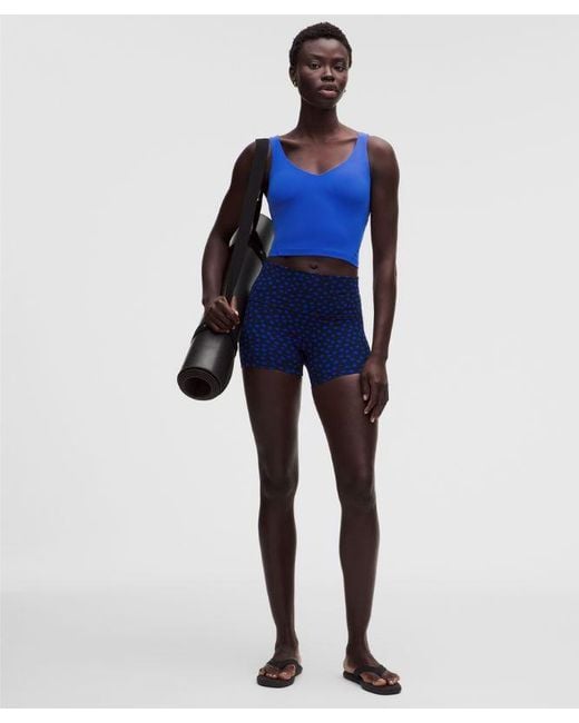 lululemon athletica Blue Align Tank Top