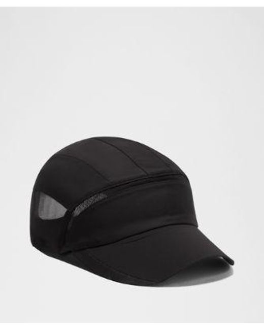 lululemon athletica Black – Mesh Panelled Running Hat – – Size Large/Xl