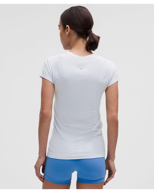 lululemon athletica White Swiftly Tech Short-Sleeve Shirt 2.Hip Length