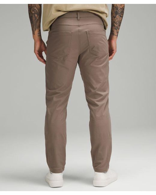 lululemon athletica Brown – Abc Classic-Fit 5 Pocket Trousers"L Warpstreme – – for men