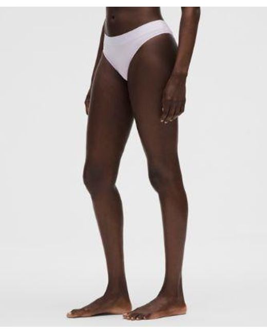 lululemon athletica White – Underease Mid-Rise Thong Underwear 5 Pack – –