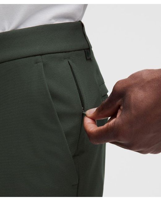lululemon athletica Green – Abc Slim-Fit Trousers 32L Warpstreme – – Size 12 for men