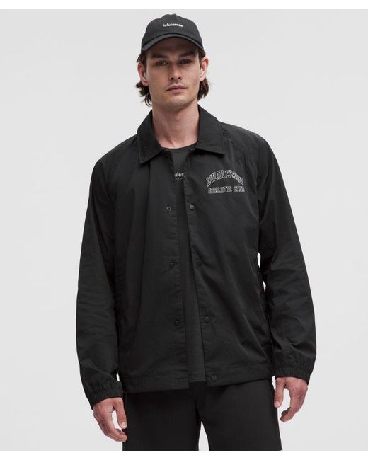 lululemon athletica Black Coaches Jacket for men