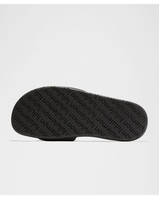 lululemon athletica Black Restfeel Slide