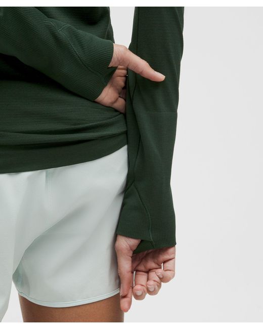 lululemon athletica Green Swiftly Tech Long-Sleeve Shirt 2.Hip Length
